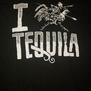 Small Black Espolon Tequila Shirt